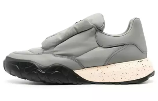 Alexander McQueen Court Trainer Lifestyle Shoes Men Low-top Gray