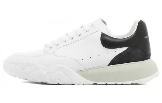 Alexander McQueen Court Trainer Lifestyle Shoes Men Low-top White