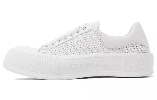 Alexander McQueen Deck Lifestyle Shoes Women's Low-top White
