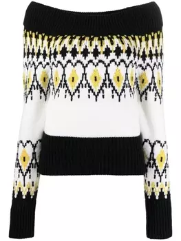 Alexander McQueen джемпер с длинными рукавами, черный