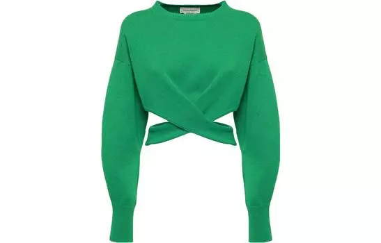Alexander McQueen Джемпер женский зеленый