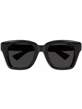 Alexander McQueen Eyewear солнцезащитные очки AM0432SA, черный