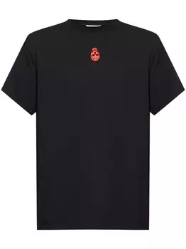 Alexander McQueen футболка с круглым вырезом, черный