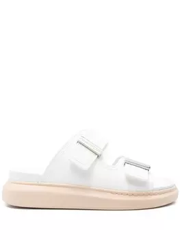 Alexander McQueen гибридные двухременные слайдеры, белый