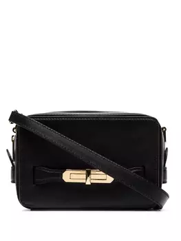 Alexander McQueen каркасная сумка, черный