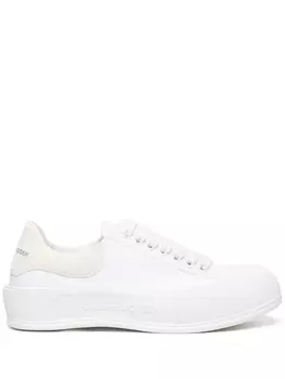 Alexander McQueen кеды Deck, белый
