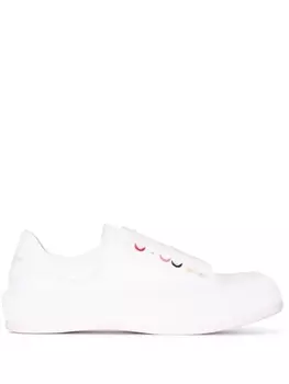 Alexander McQueen кеды Deck, белый