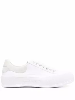 Alexander McQueen кеды Deck, белый