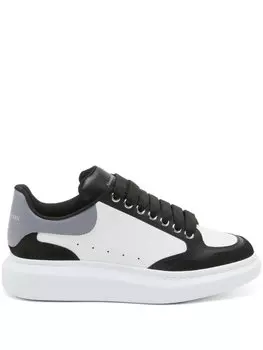 Alexander McQueen кеды в стиле колор-блок, белый