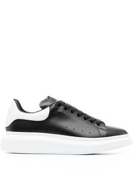Alexander McQueen кеды в стиле колор-блок, черный
