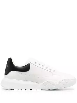 Alexander McQueen кроссовки Court на шнуровке, белый
