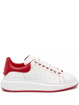 Кроссовки Alexander McQueen on a Massive Sole, белый/красный