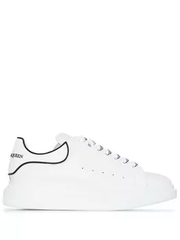 Кроссовки Alexander McQueen Oversized 625156WHXMT, белый/черный