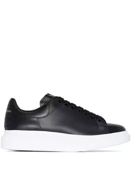 Alexander McQueen кроссовки Oversized, черный