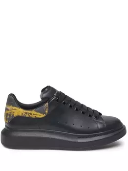 Alexander McQueen кроссовки Oversized, черный