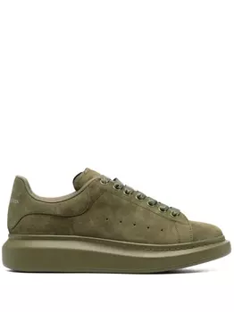 Alexander McQueen кроссовки Oversized, зеленый