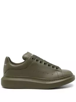 Alexander McQueen кроссовки Oversized, зеленый