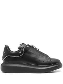 Alexander McQueen кроссовки с логотипом, черный