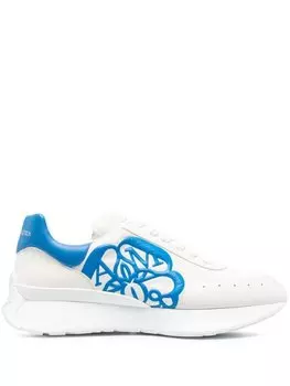 Alexander McQueen кроссовки Sprint, белый