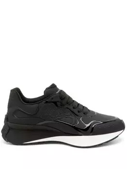 Кроссовки Alexander McQueen Sprint Runner, черный