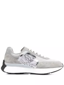 Alexander McQueen кроссовки Sprint Runner, серый