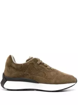 Alexander McQueen кроссовки Sprint Runner, зеленый