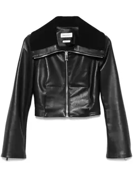 Alexander McQueen куртка с отложным воротником, черный