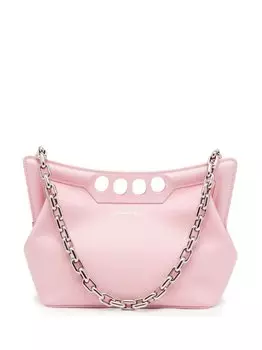 Alexander McQueen маленькая сумка на плечо The Peak, розовый