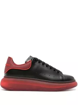 Alexander McQueen массивные кроссовки на шнуровке, черный