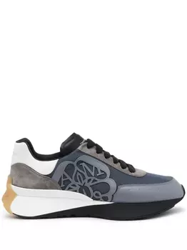 Alexander McQueen массивные кроссовки Sprint Runner, синий