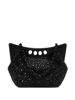 Alexander McQueen микро-клатч The Peak, черный