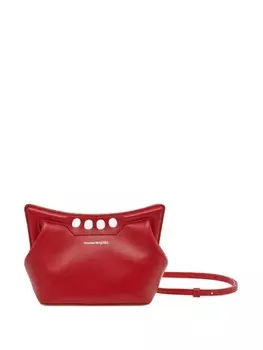 Alexander McQueen мини-клатч The Peak, красный