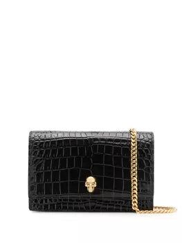 Alexander McQueen мини-сумка через плечо, черный