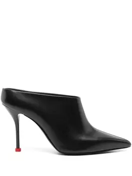 Alexander McQueen мюли Thorn 90, черный