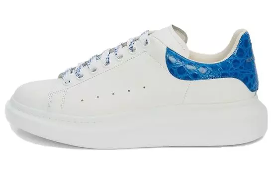 Alexander McQueen Oversized Белый Ультрамарин Крокодил
