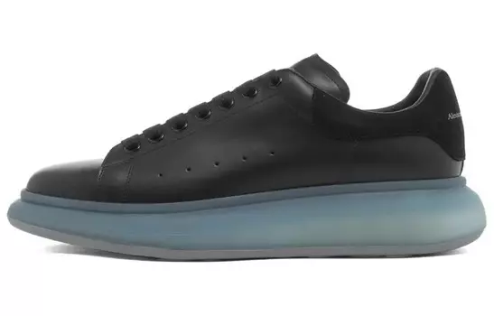 Alexander McQueen Oversized Black Blue Sole