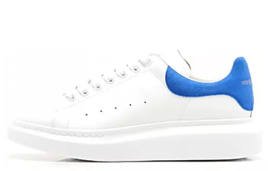 Alexander McQueen Oversized White Electric Blue