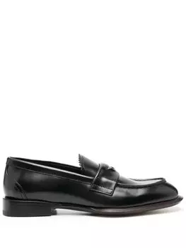 Alexander McQueen пенни-лоферы с металлическим декором, черный