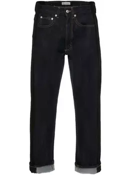 Alexander McQueen прямые джинсы, синий