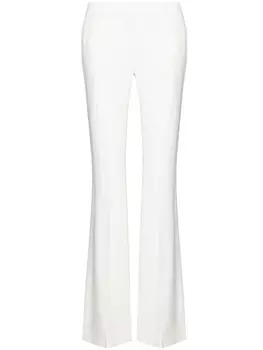 Alexander McQueen расклешенные брюки, белый