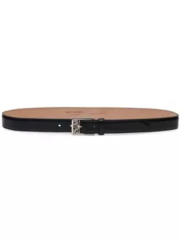 Alexander McQueen ремень The Seal, черный