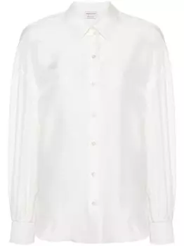 Alexander McQueen рубашка-кокон, белый