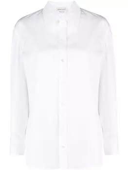 Alexander McQueen рубашка с длинными рукавами, белый