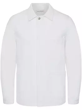 Alexander McQueen рубашка с длинными рукавами, белый
