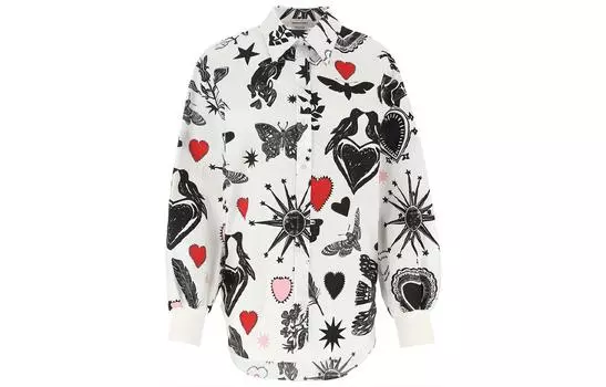 Alexander McQueen Рубашка женская белые