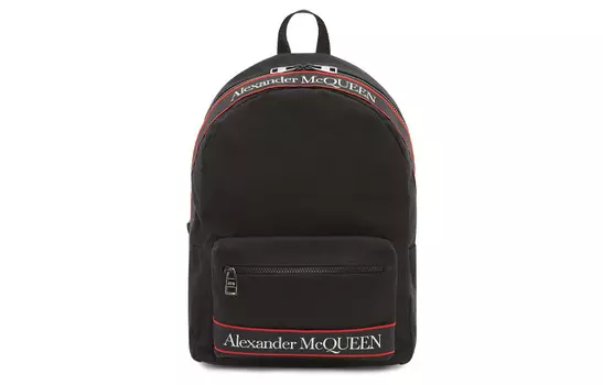 Alexander McQueen Рюкзак Urban Cotton, сумка через плечо, стандартный мужской, черный