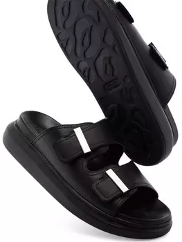Alexander McQueen сандалии Hybrid, черный