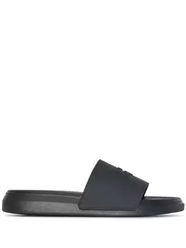 Alexander McQueen сандалии Oversized, черный