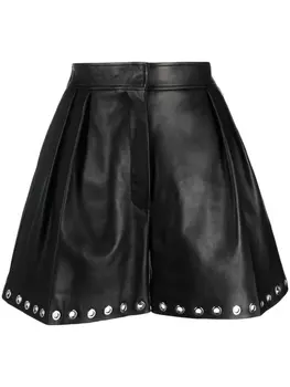 Alexander McQueen шорты с люверсами, черный