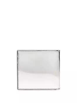 Alexander McQueen складной бумажник, серебристый